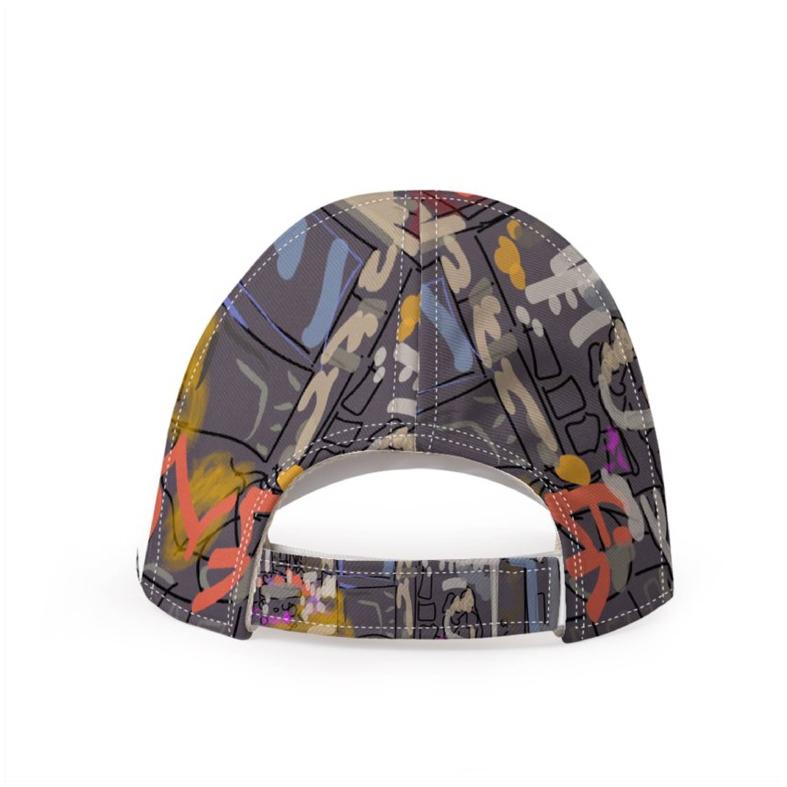 Gorra Love en Paris gris marengo hilo blanco vista 1_Mesa de trabajo 1.png