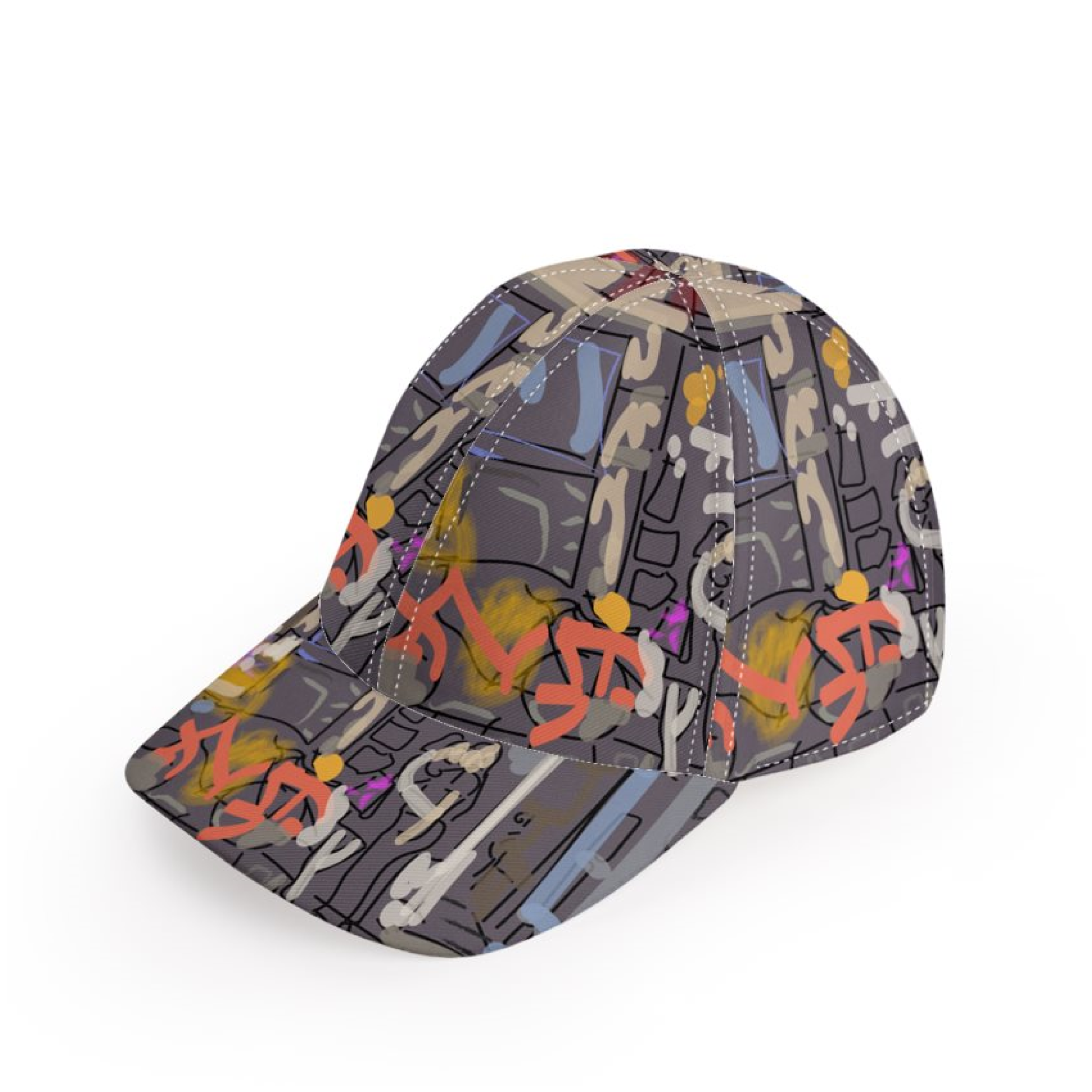 Gorra Love en Paris hilo blanco gris marengo_Mesa de trabajo 1.png
