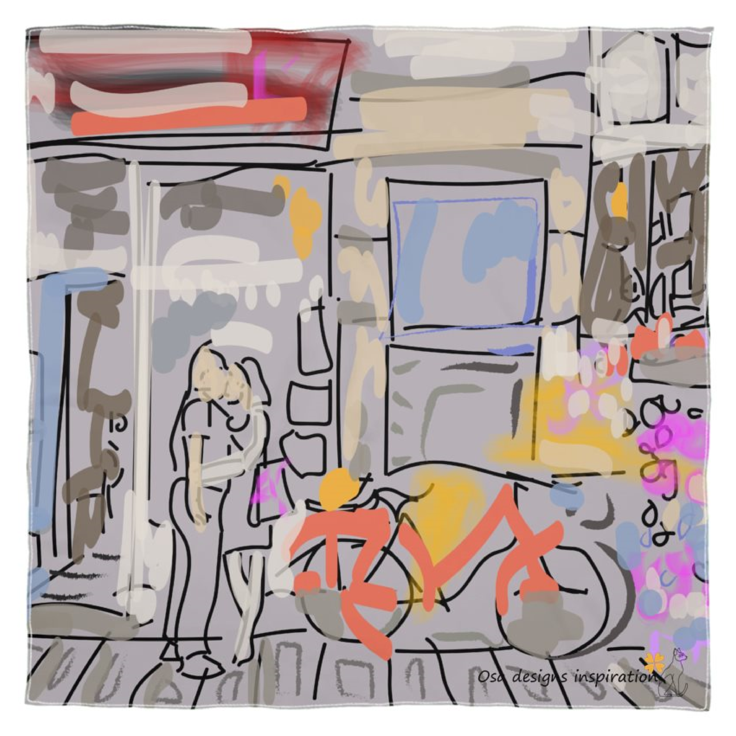 Pañuelo Love in paris gris claro_Mesa de trabajo 1.png