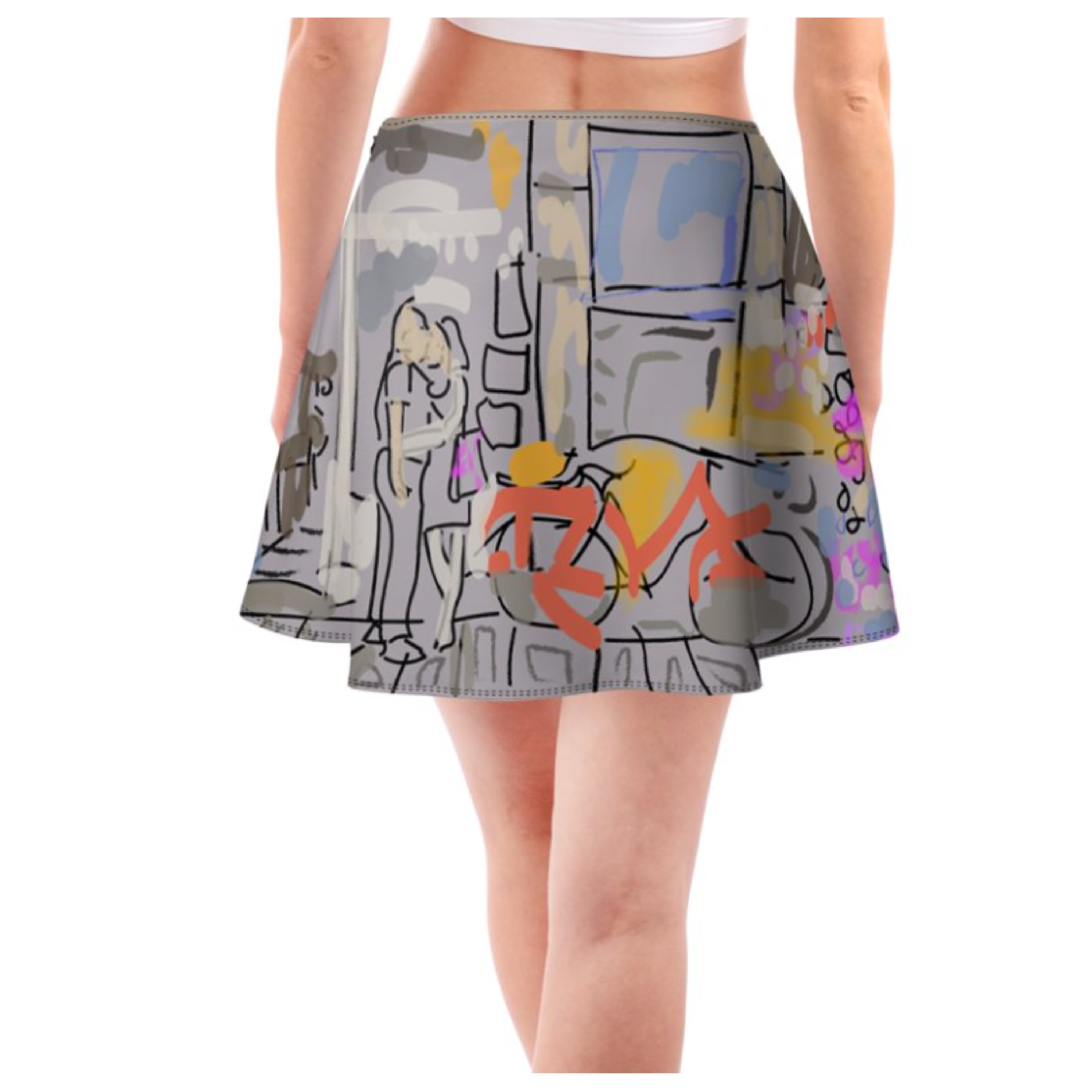 Falda corta Spring Love gris claro borde beige atras_Mesa de trabajo 1.png