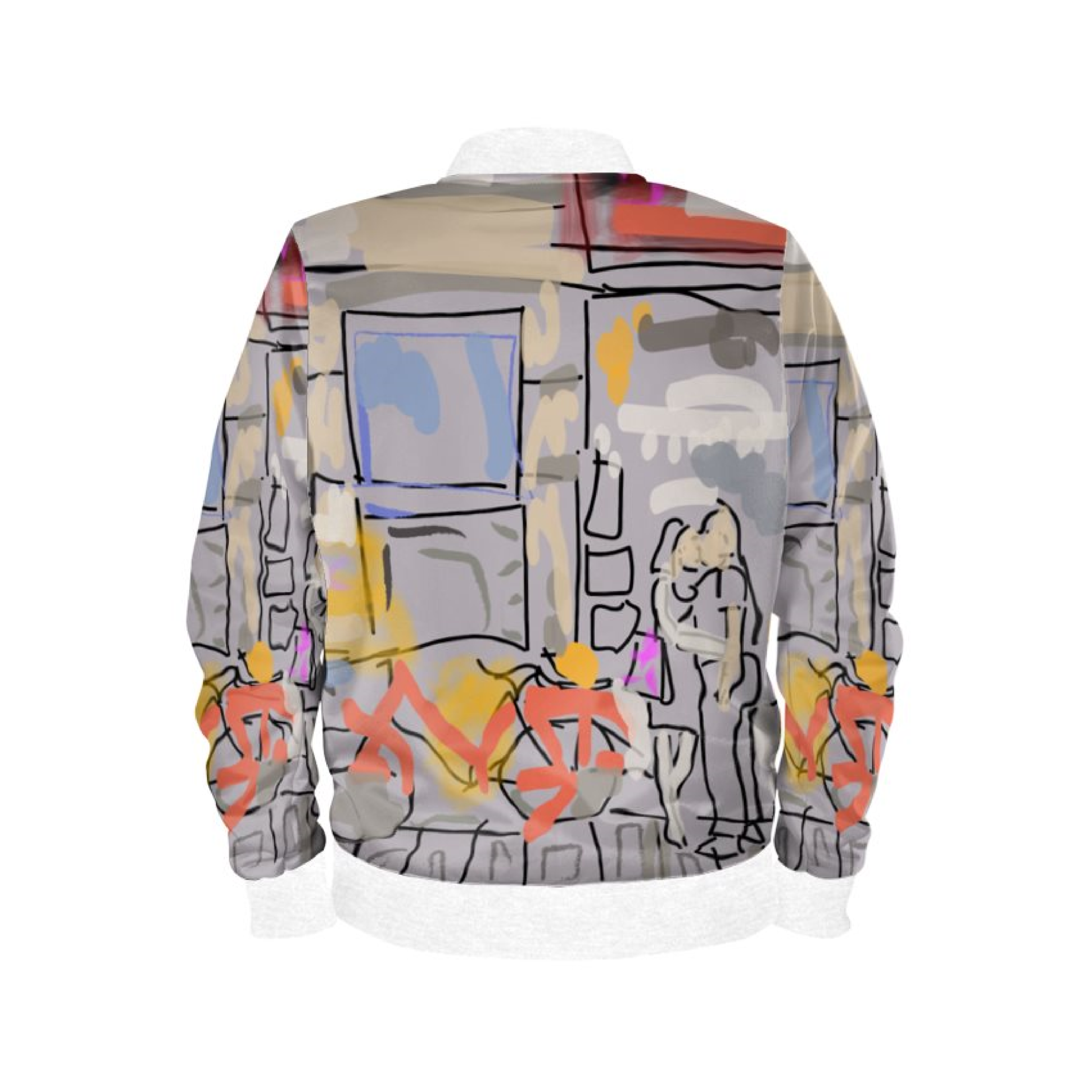 Boomber Love en Paris mujer borde beige atras-03.png