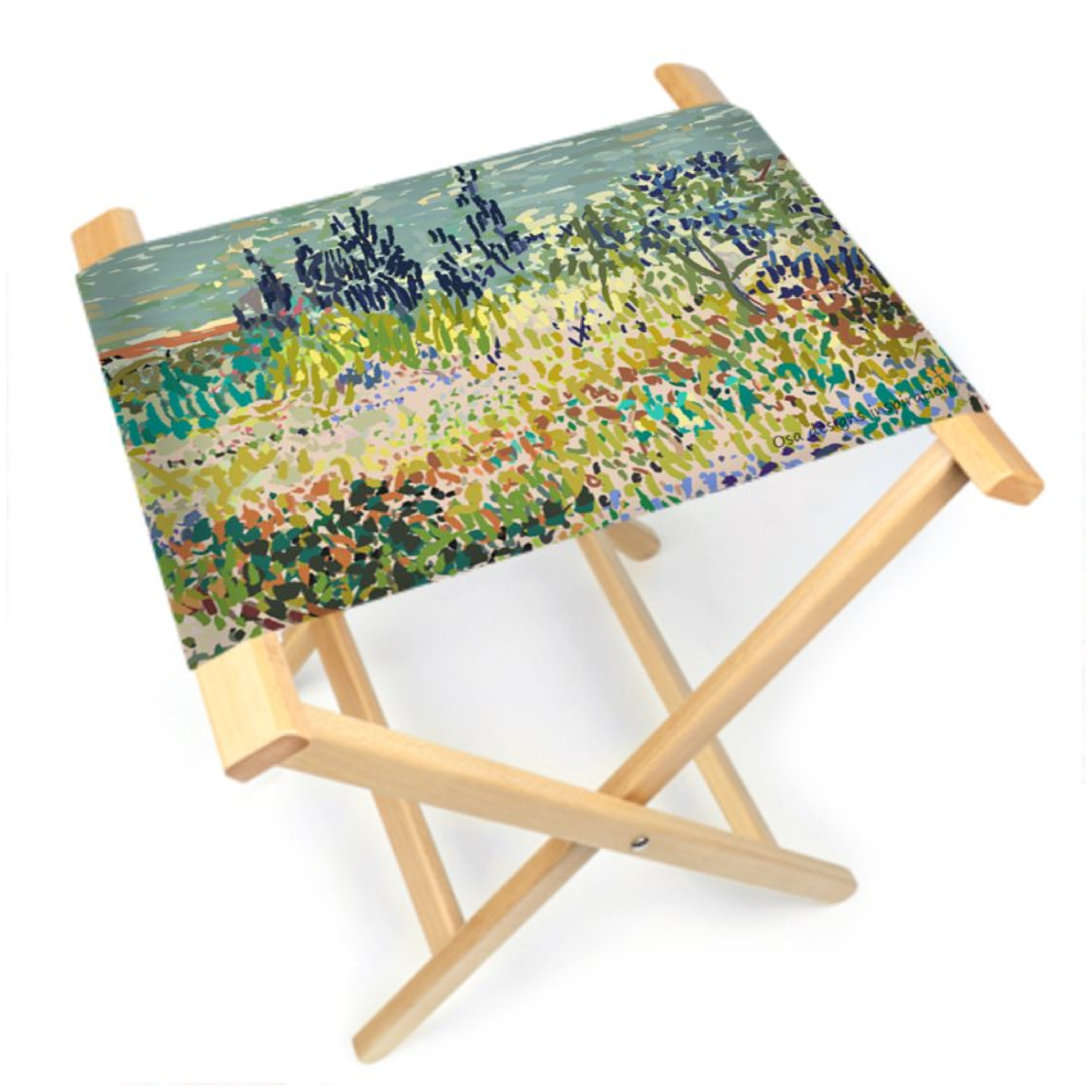 Taburete Paisaje Van Gogh