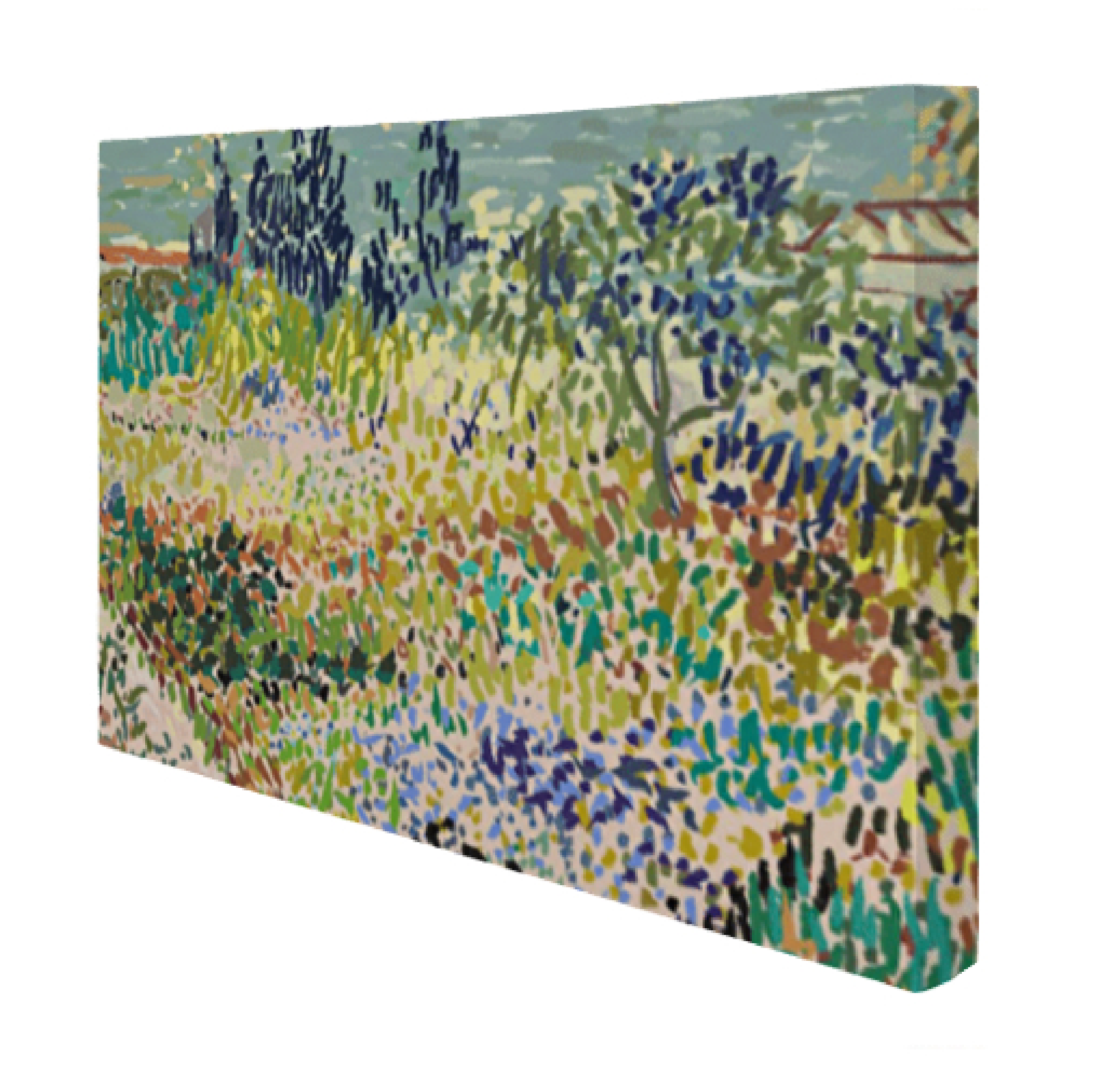 Lienzo rectangular 40 x 60 cms Paisaje Van Gogh vista 2-01.png