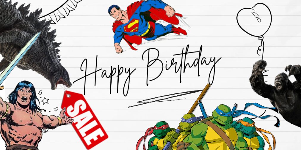 Birthday Sale! — Time Tunnel Comics