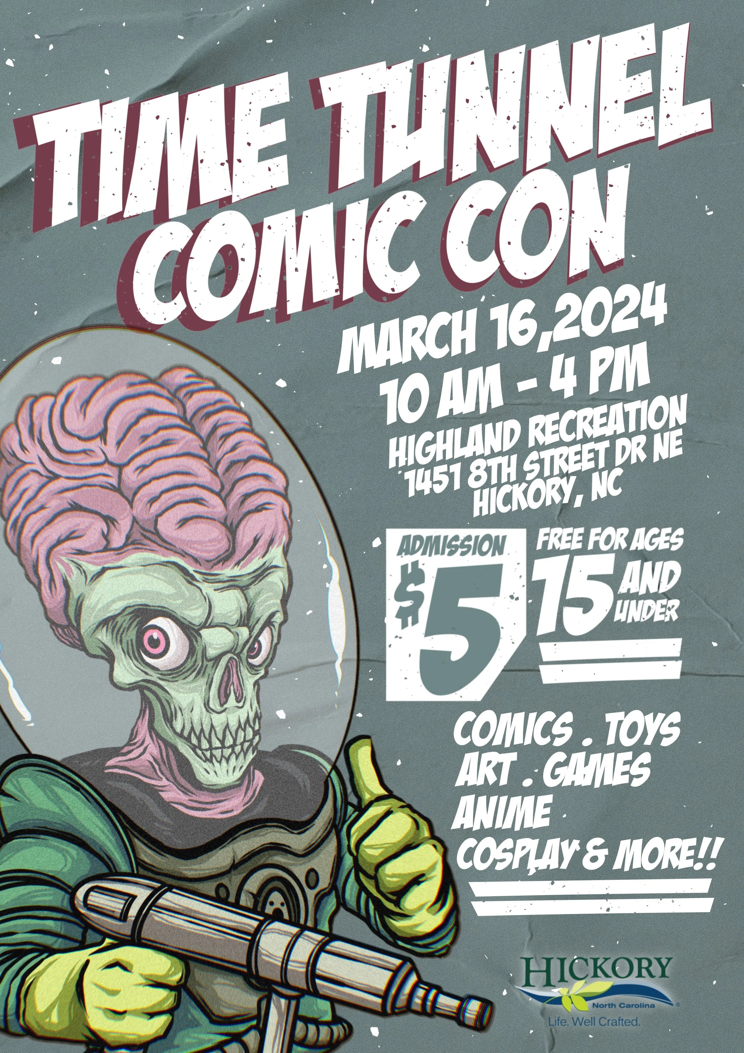 Time Tunnel Comic Con — Time Tunnel Comics