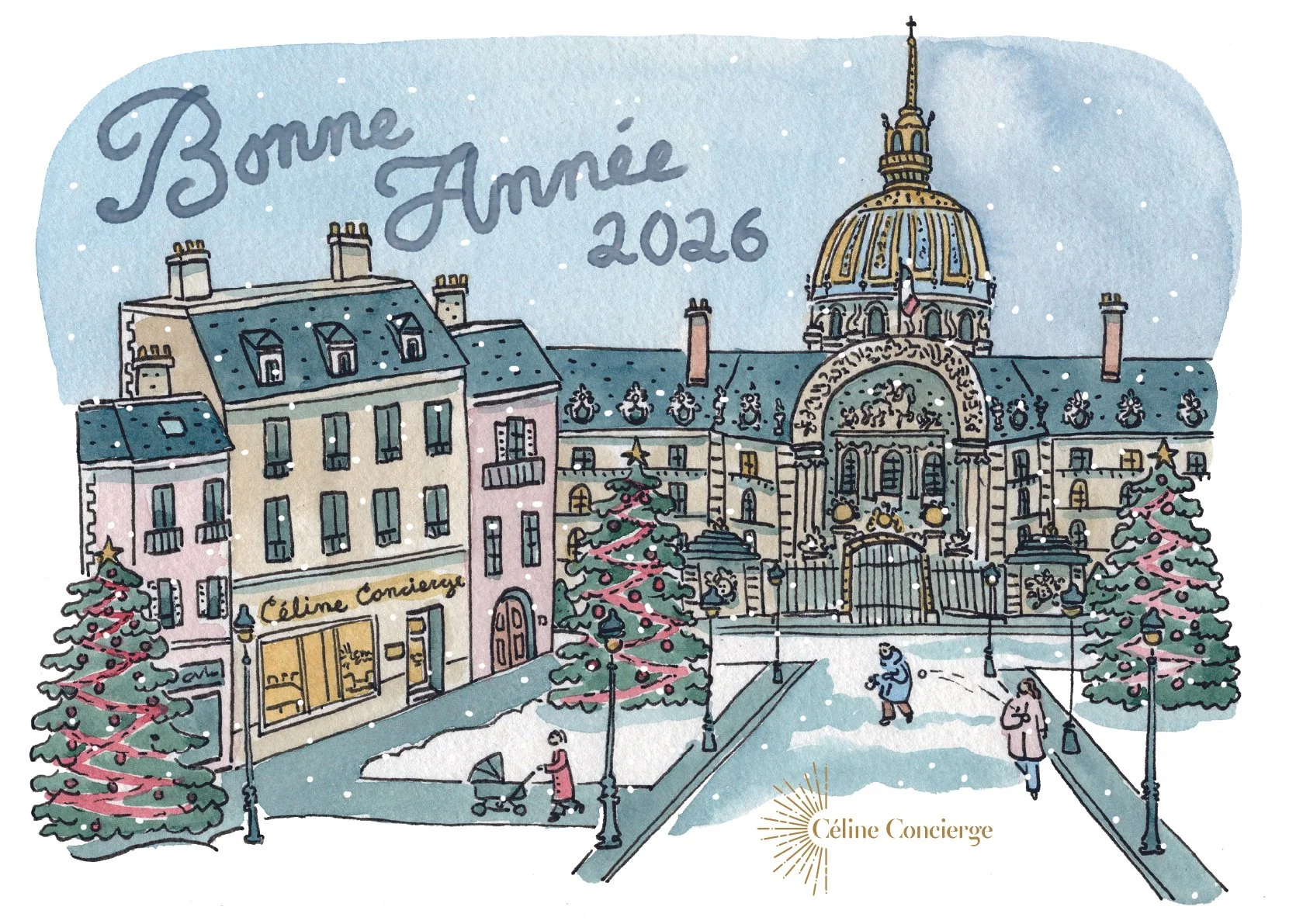Céline 2026 Bonne Année_front of card.jpg