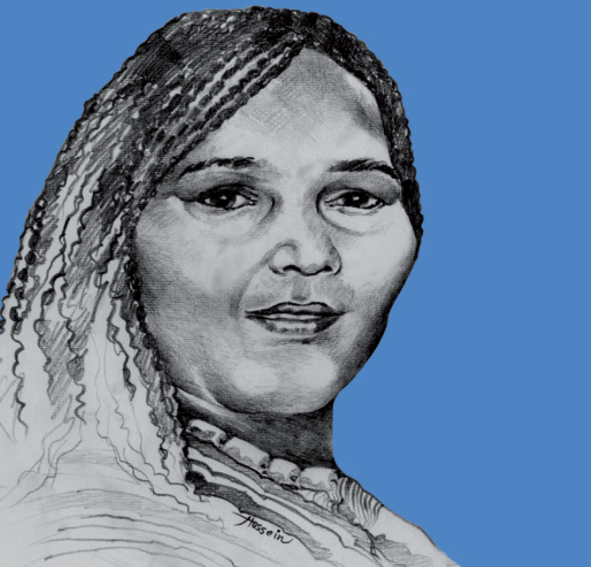 drawing by Hussein Mirghani, Sudan