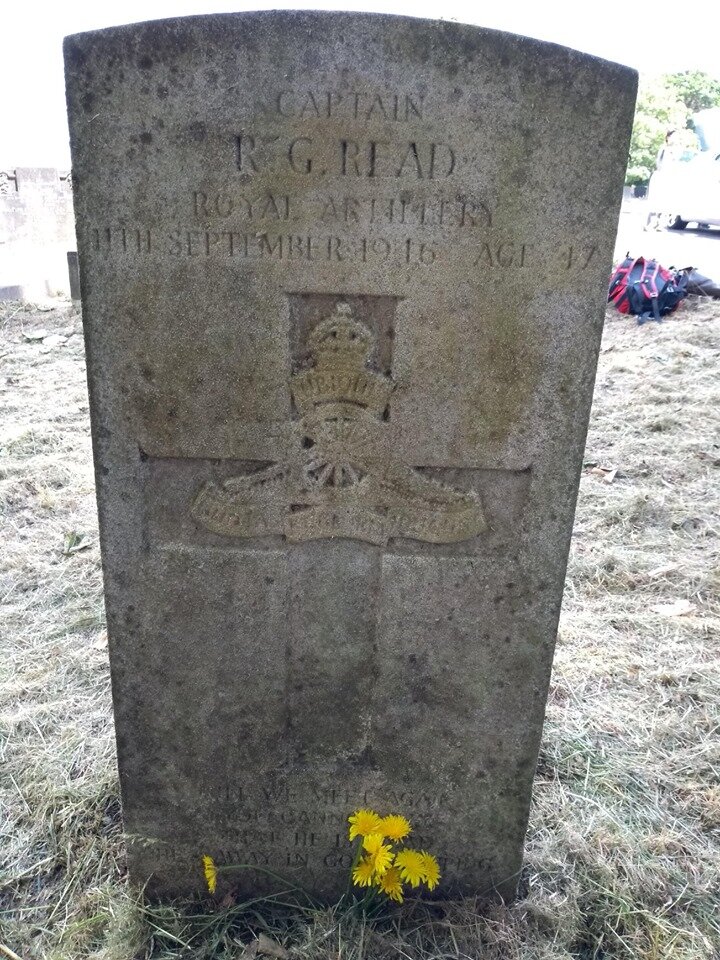 Grave of Capt R G Read