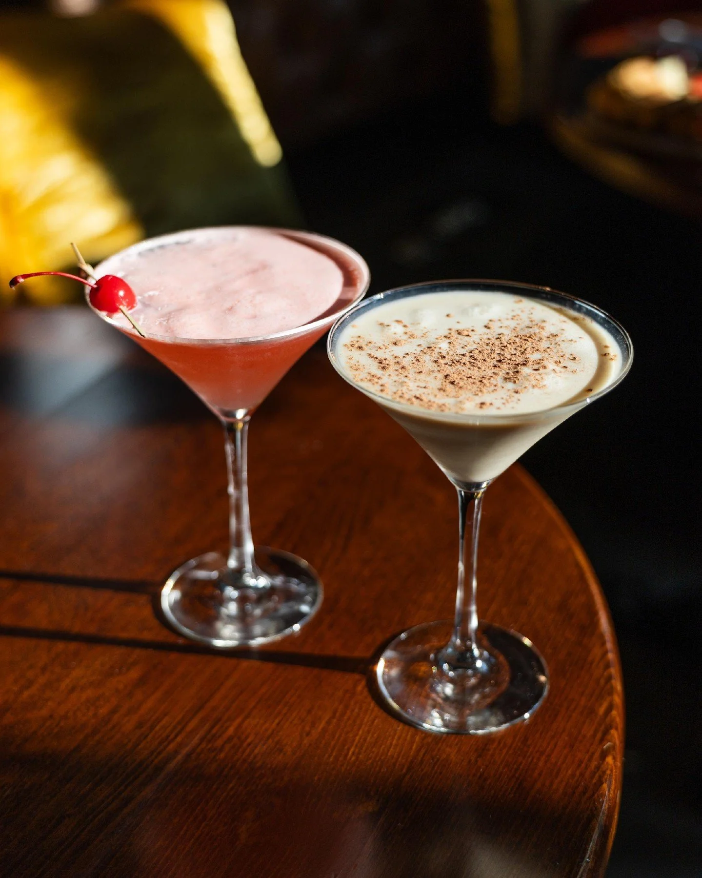 Cherry Dream or Tiramisu Martini? Why choose when you can have both. 😉🍸✨

Come sip with us until 10PM this evening!