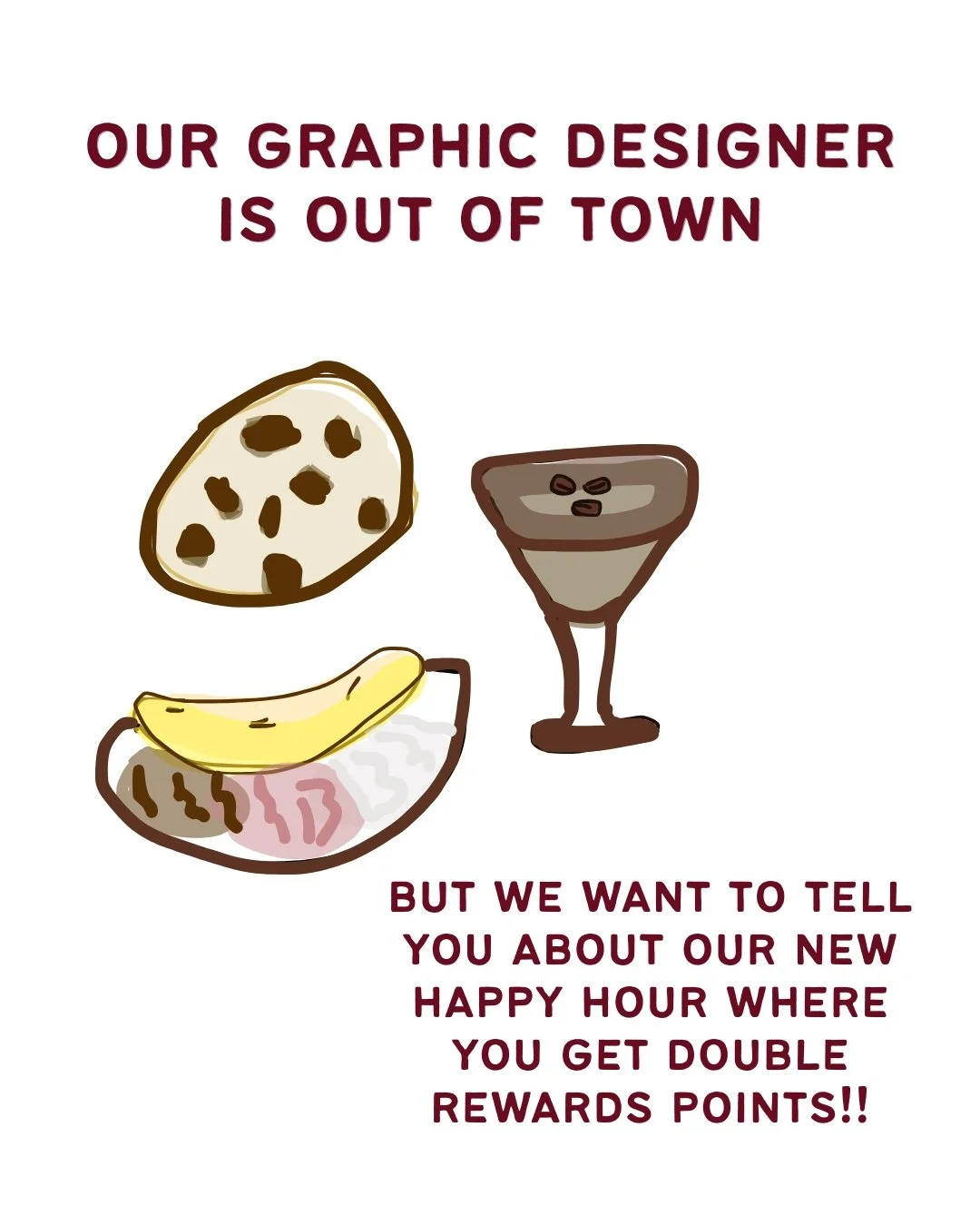 You heard that right, come join us from 5-6PM every all week long  for DOUBLE the rewards points! ✨😉

Not a loyalty member? Join now through the 🔗 in our bio!