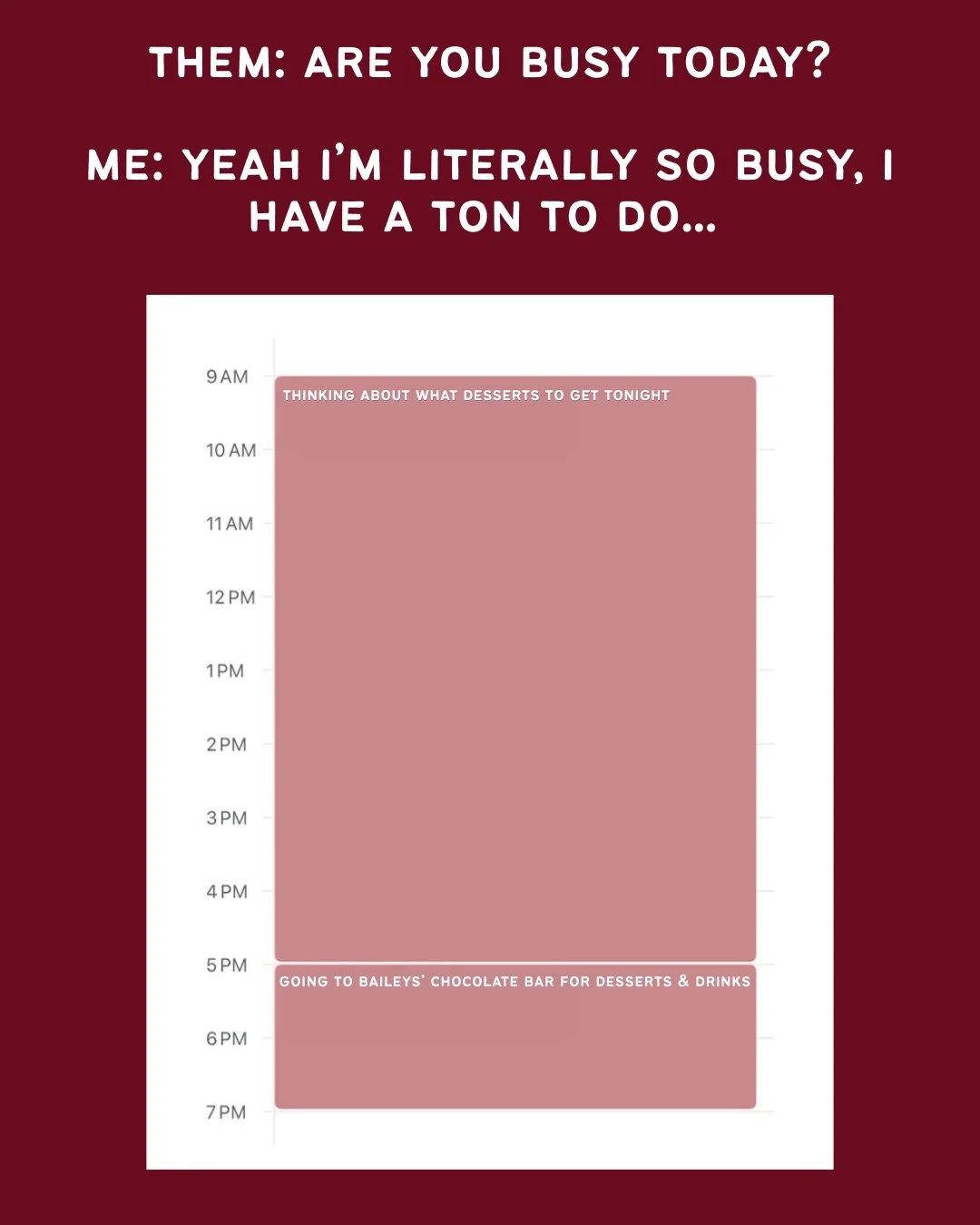 When you're as indecisive as us, you do need 5+ hours to think about what you're choosing from the menu...🤷&zwj;♀️