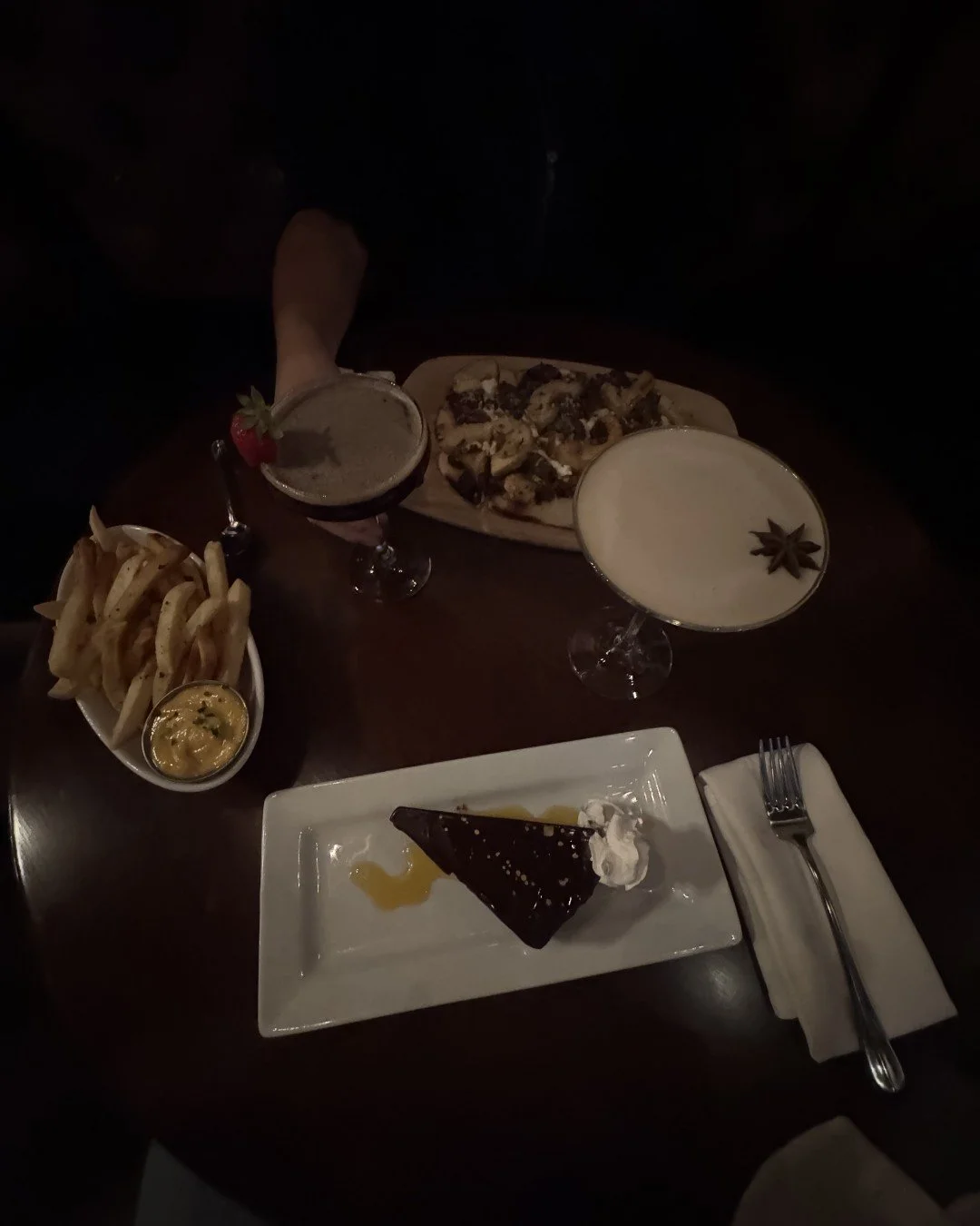 Hot take, but desserts, apps, and drinks absolutely count as dinner. 😅 Ask anyone! 

Are you joining us tonight? We'll be here at 5PM. ✨