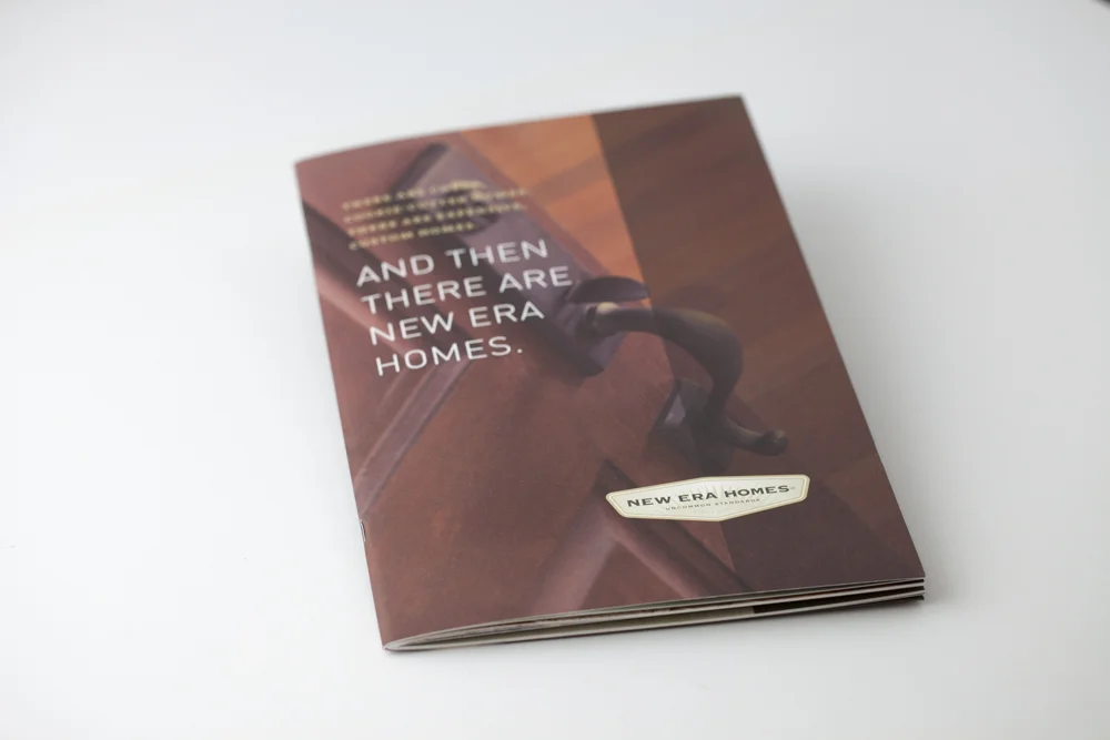 Print : New Era Homes Brochure Cover