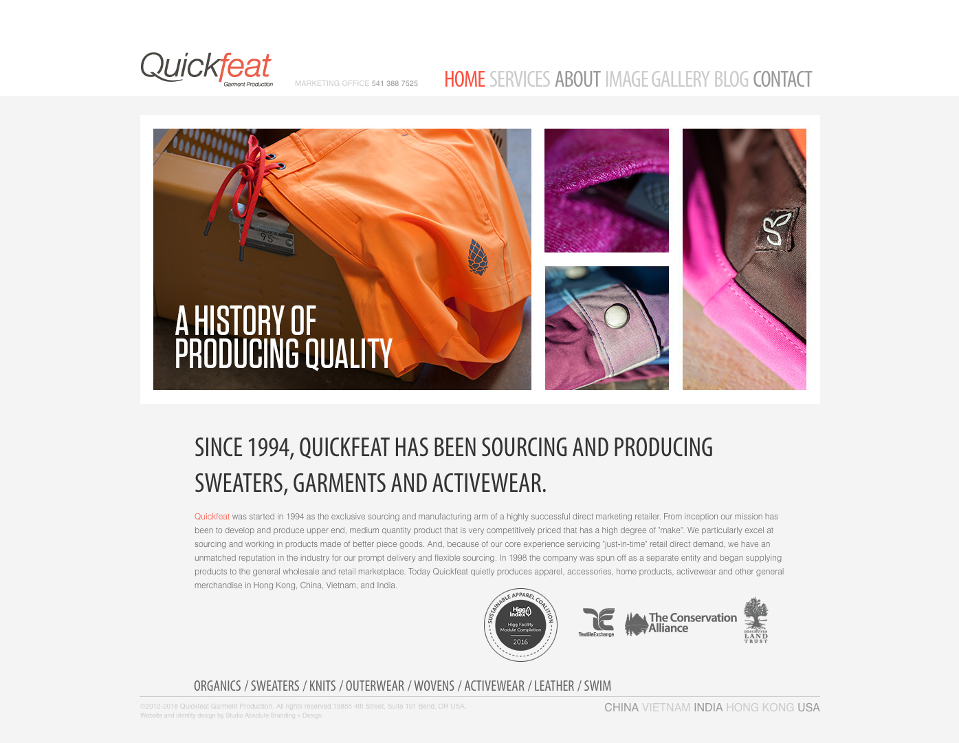 Quickfeat Garment Production