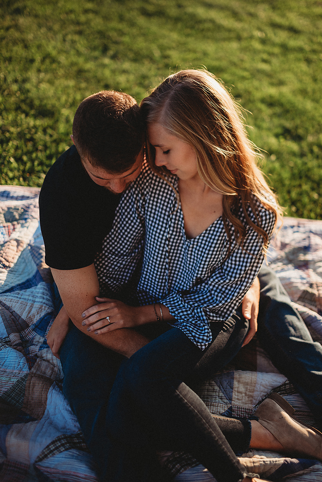 Elena and Lance \\ St Charles Illinois Engagement Session