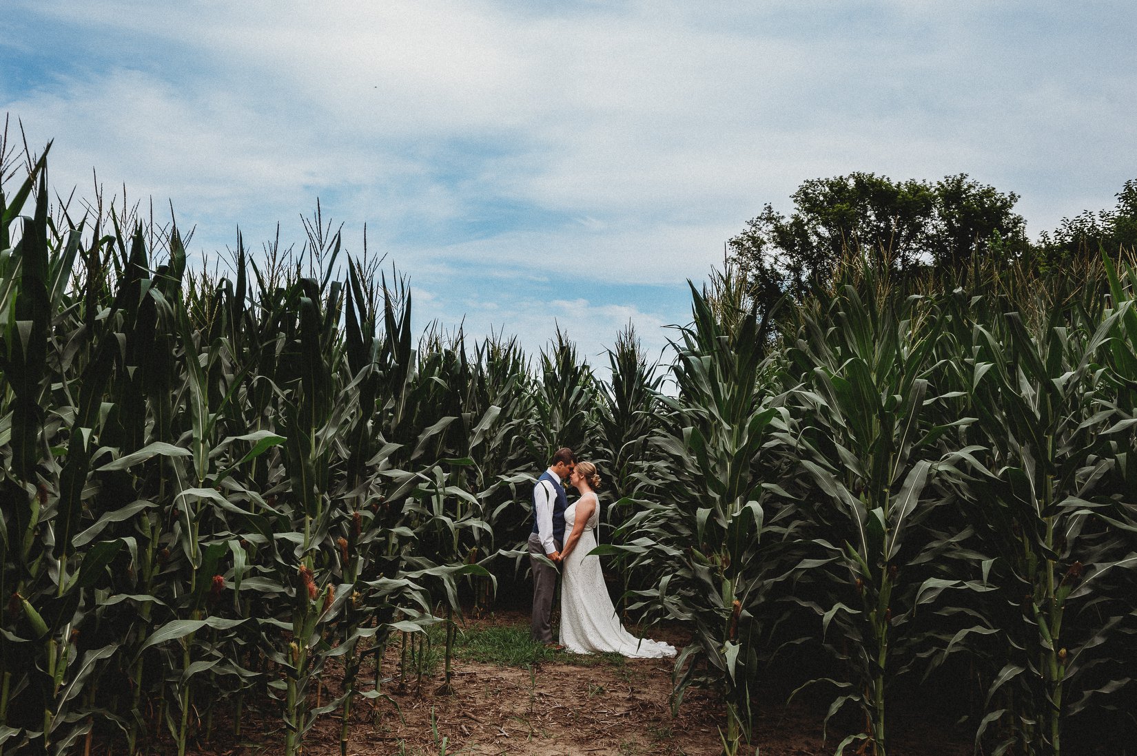 Laura and Jake \\ Elburn Illinois Wedding