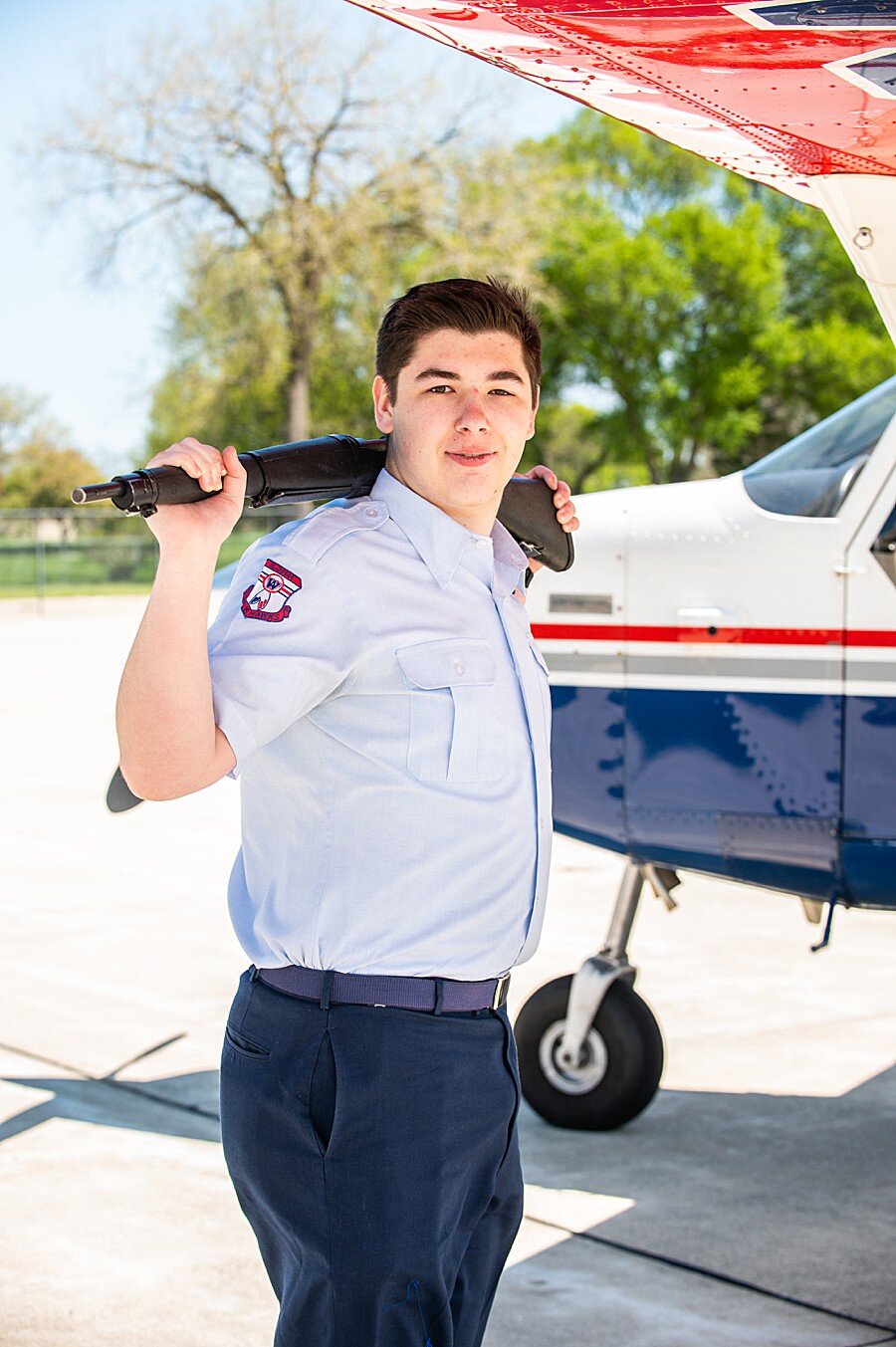 geneva Illinois senior portraits, plane senior portraits, rotc senior portraits, Illinois senior portrait photographer, geneva Illinois senior photographer