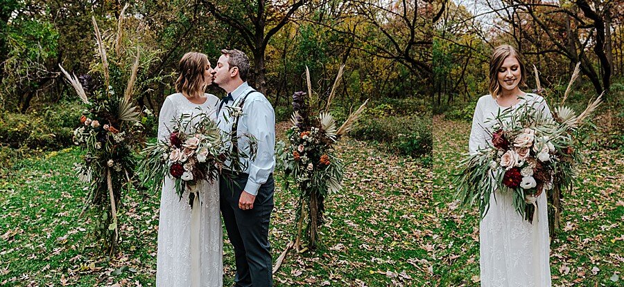 fall chicago elopement, Illinois fall elopement, park elopement Chicago Illinois, chicago wedding photographer, Geneva Illinois wedding photographer