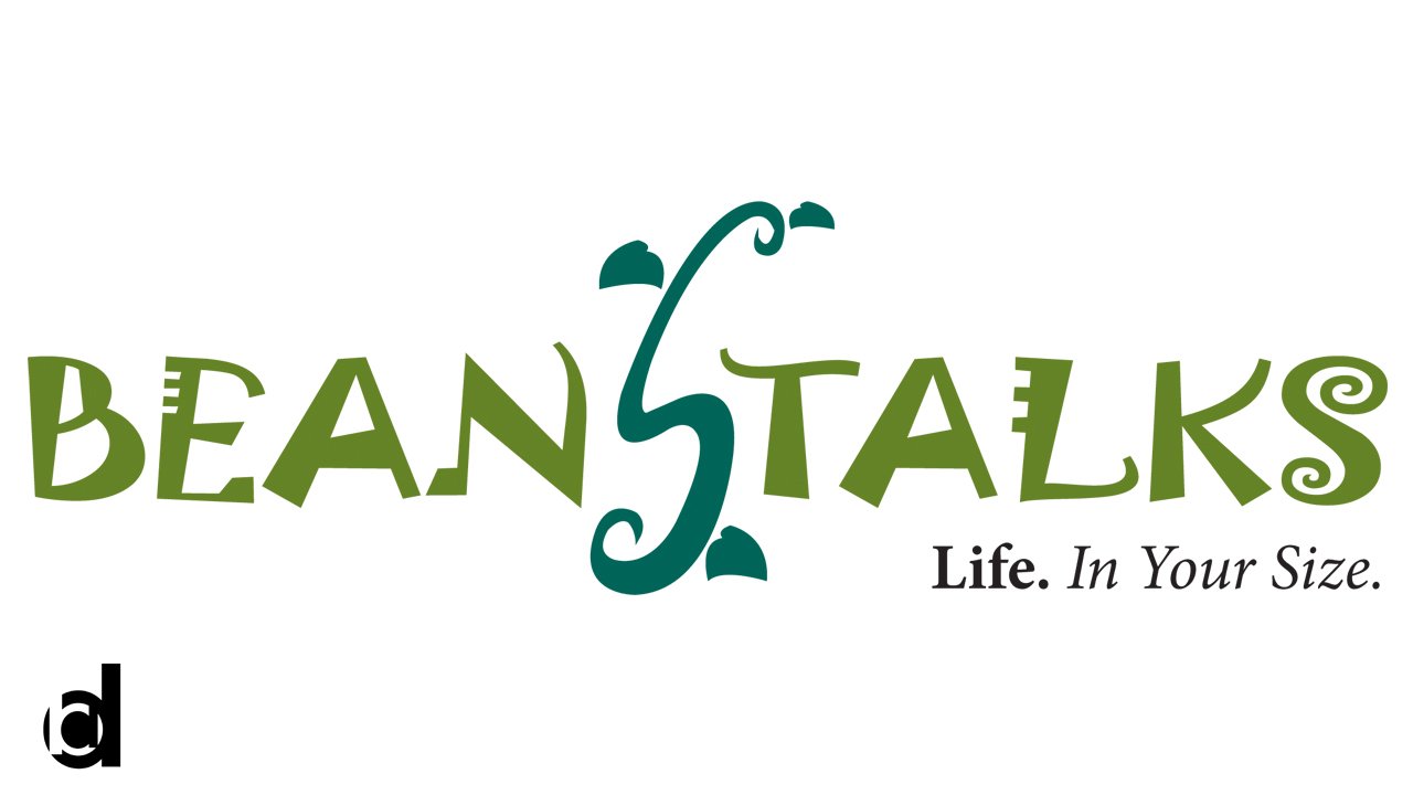   Beanstalks - Logo | 2012   Assignment at Sinclair College: Logo for a fictitious Big &amp; Tall outlet [Adobe Illustrator] 