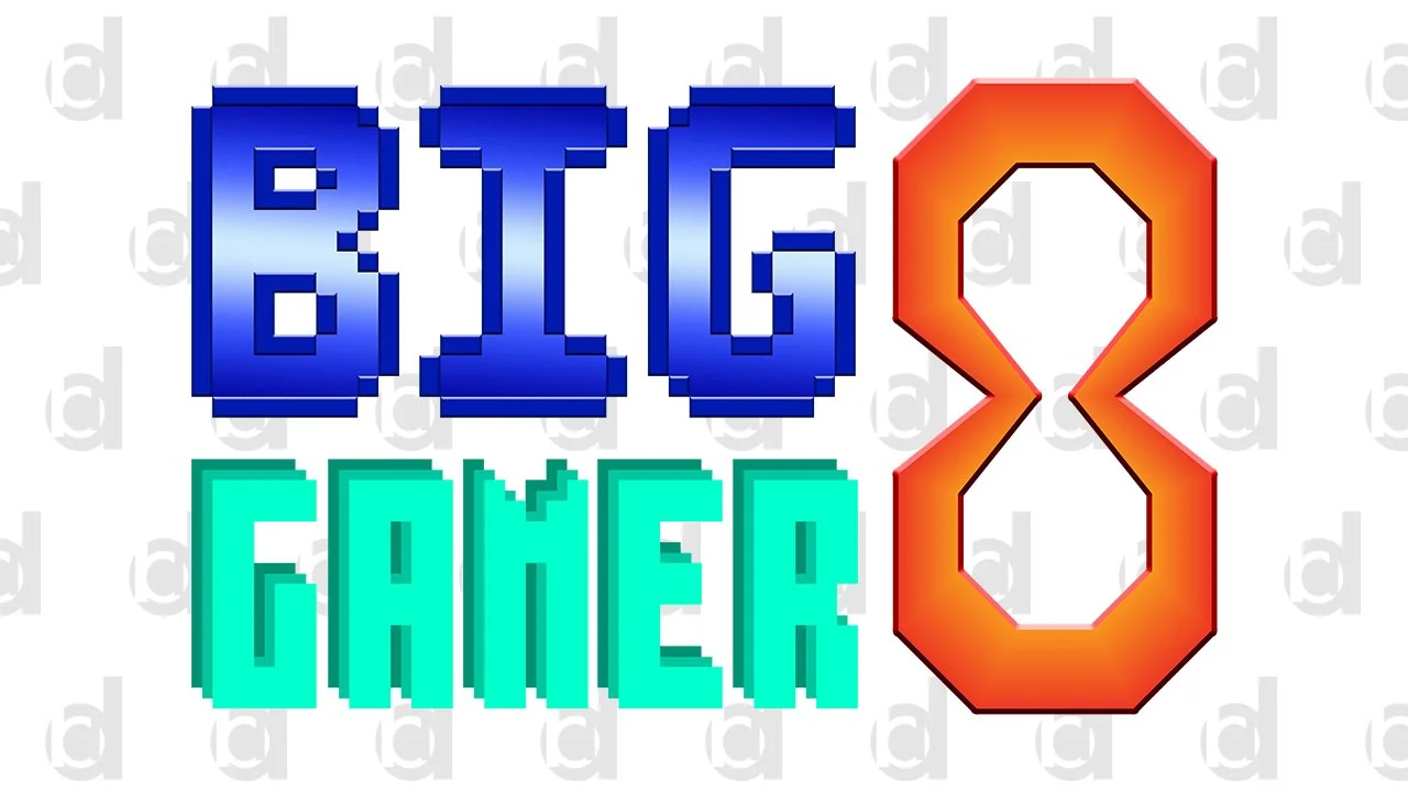   Big8Gamer (Ver. 3) | 2025  Adobe Illustrator and Photoshop 