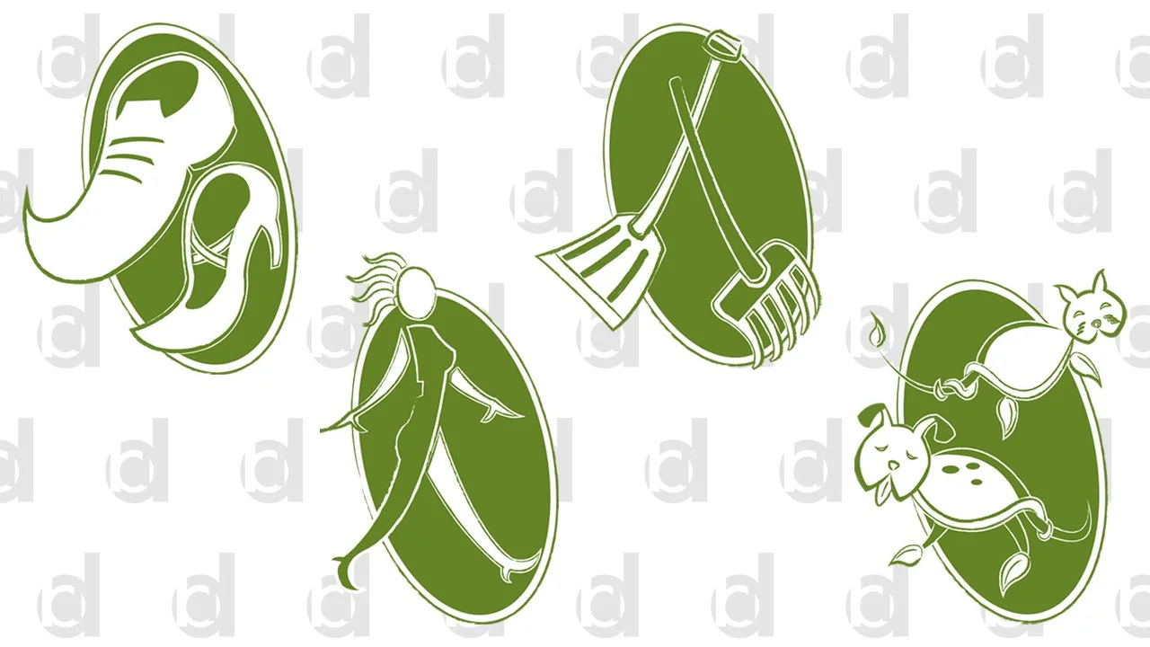   Class Project:  Beanstalks  Pictograms Set 3 | 2012  Adobe Illustrator and Photoshop 