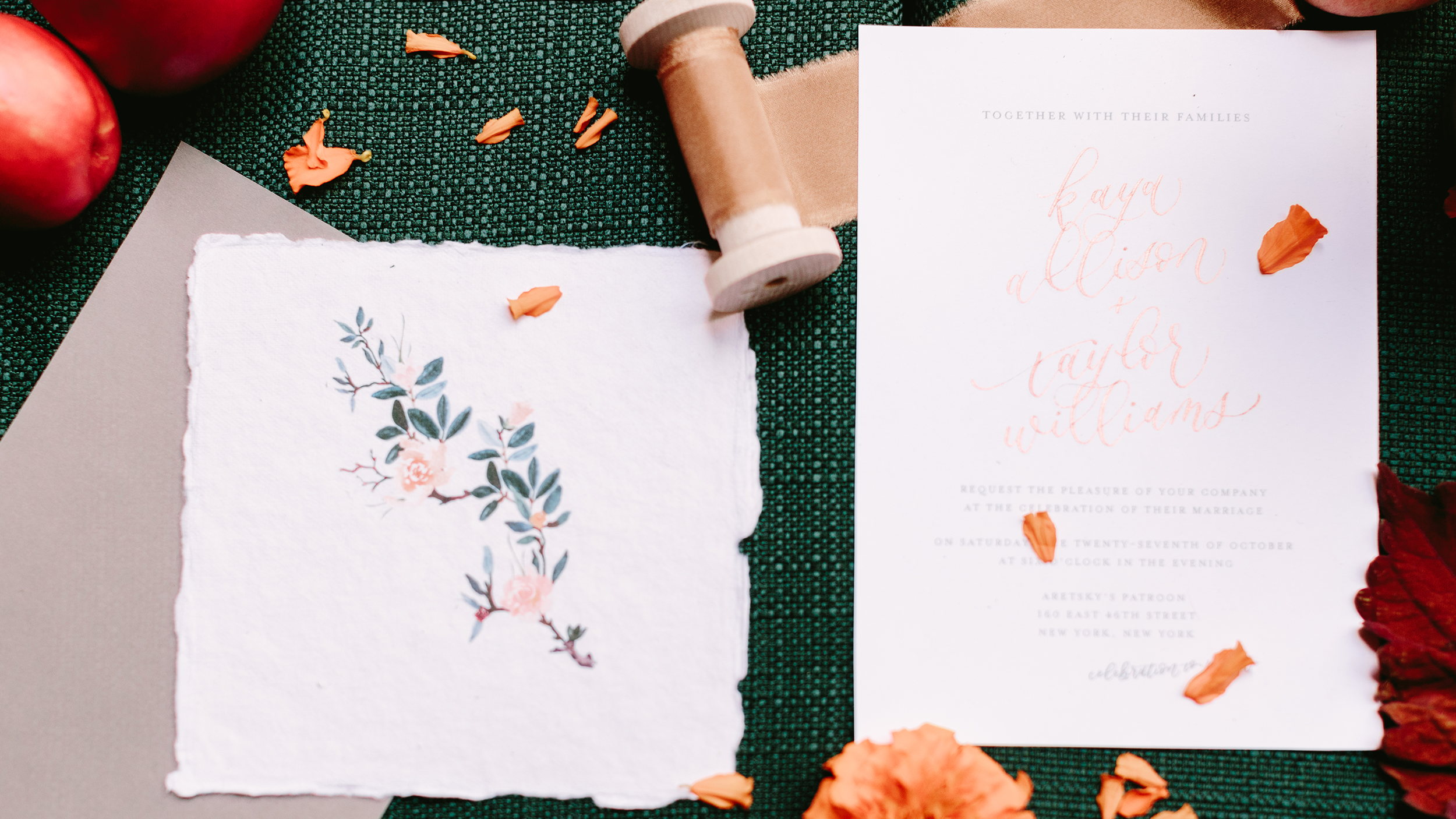 cozy fall watercolors &amp; calligraphy