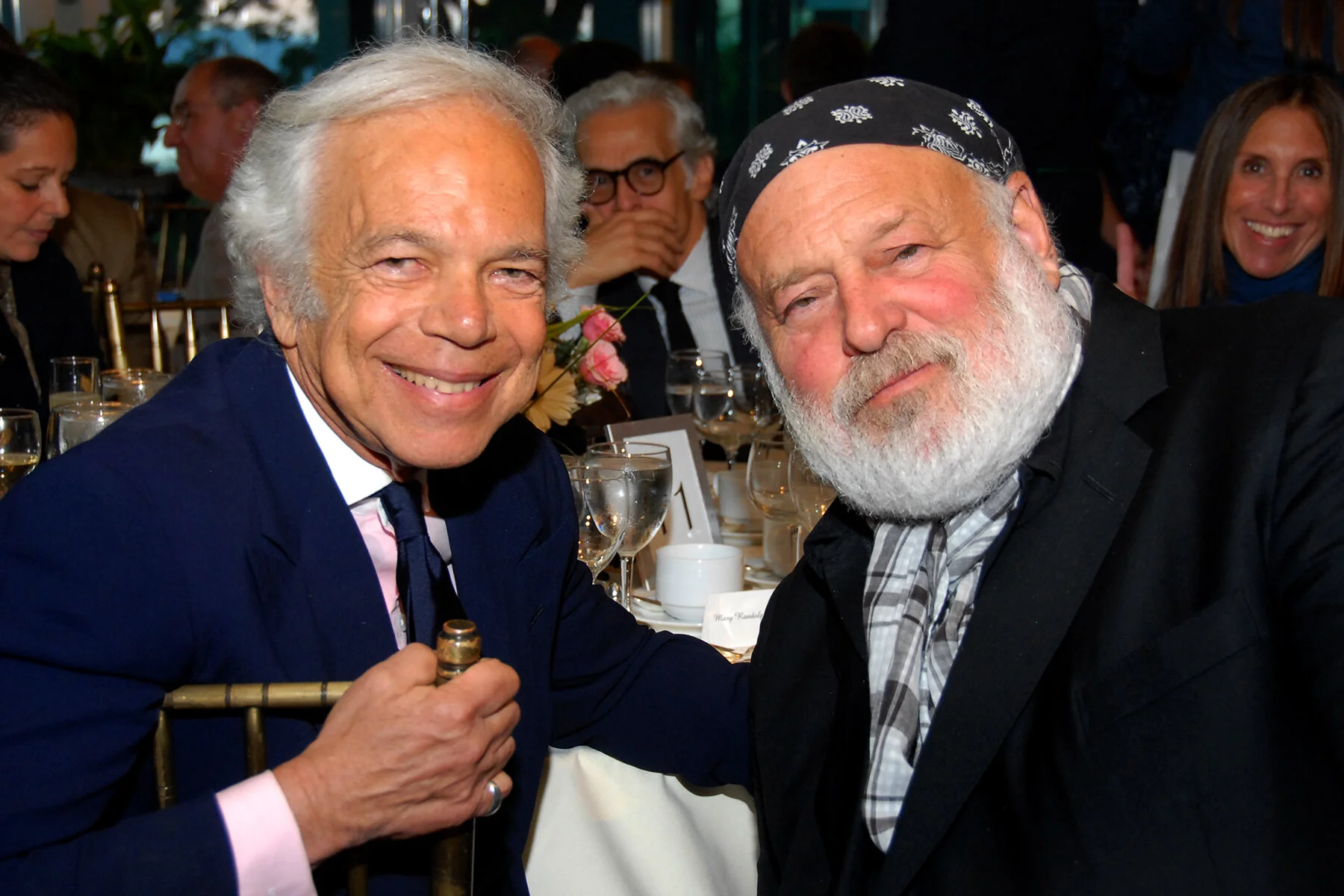 Ralph Lauren and Bruce Weber