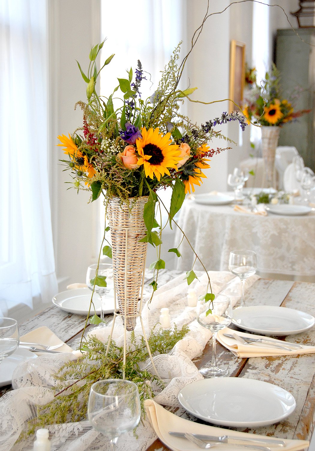 Blum wedding tabletop.