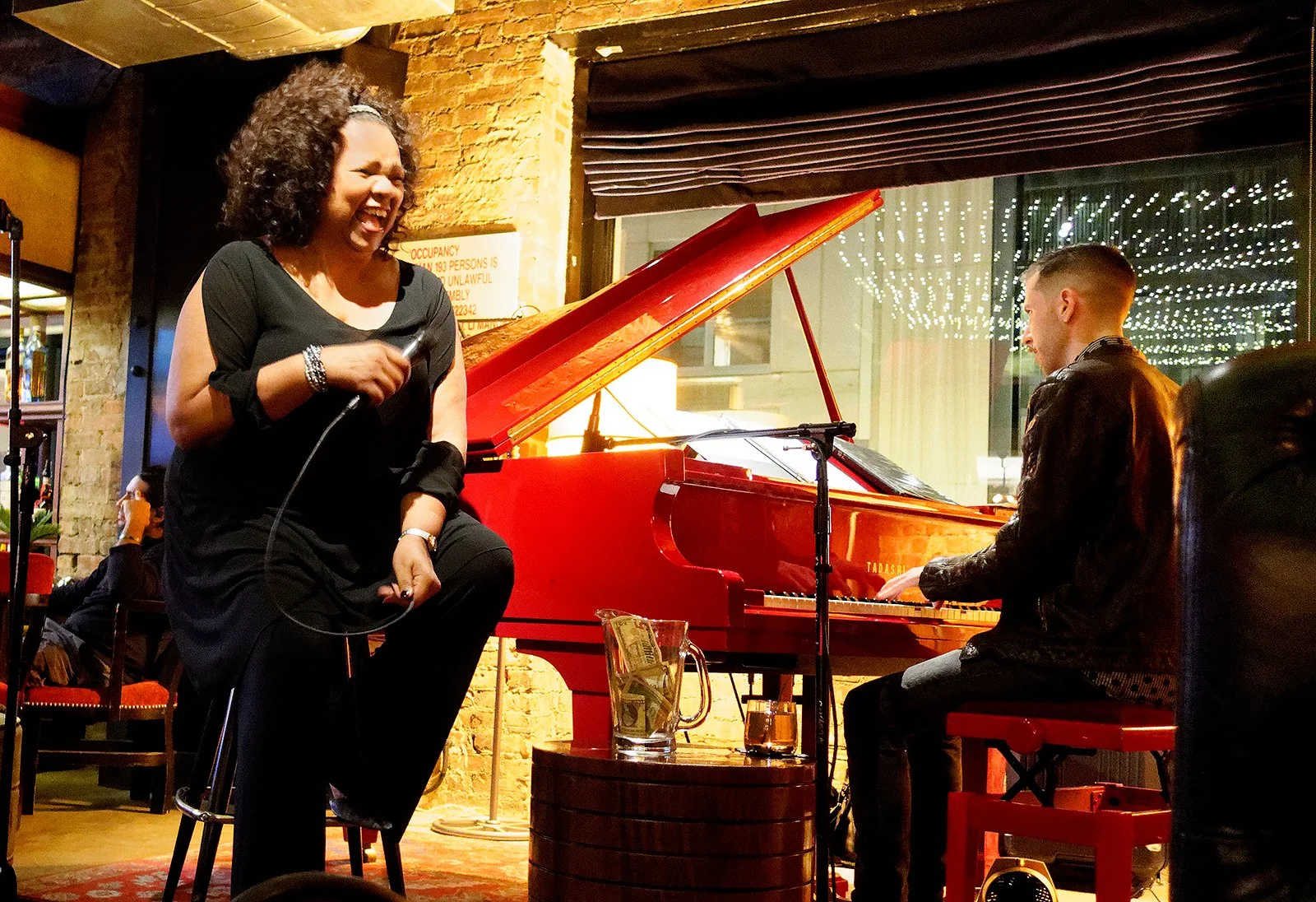 Aisha de Haas, Broadway vocalist