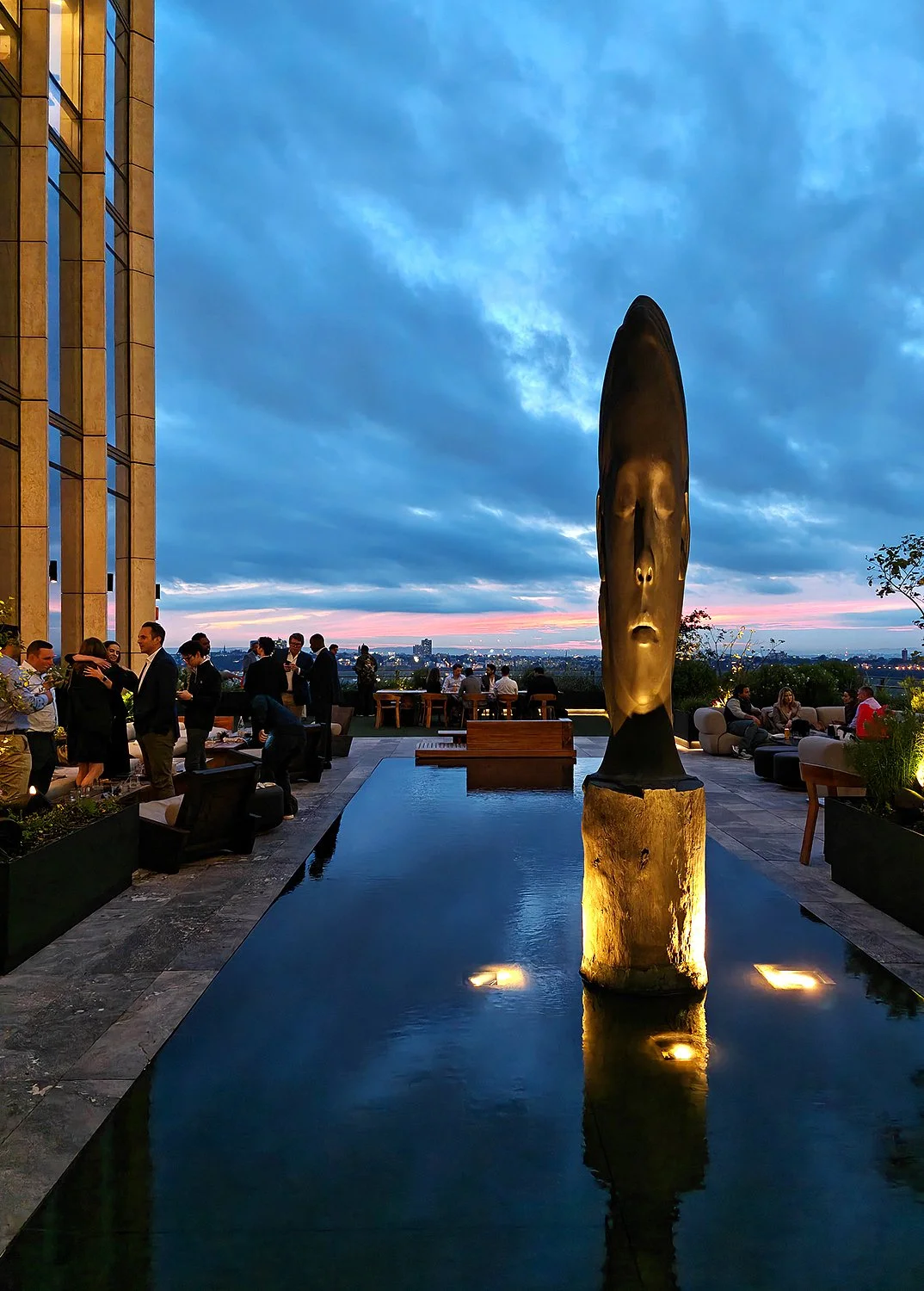 Equinox Hotel rooftop