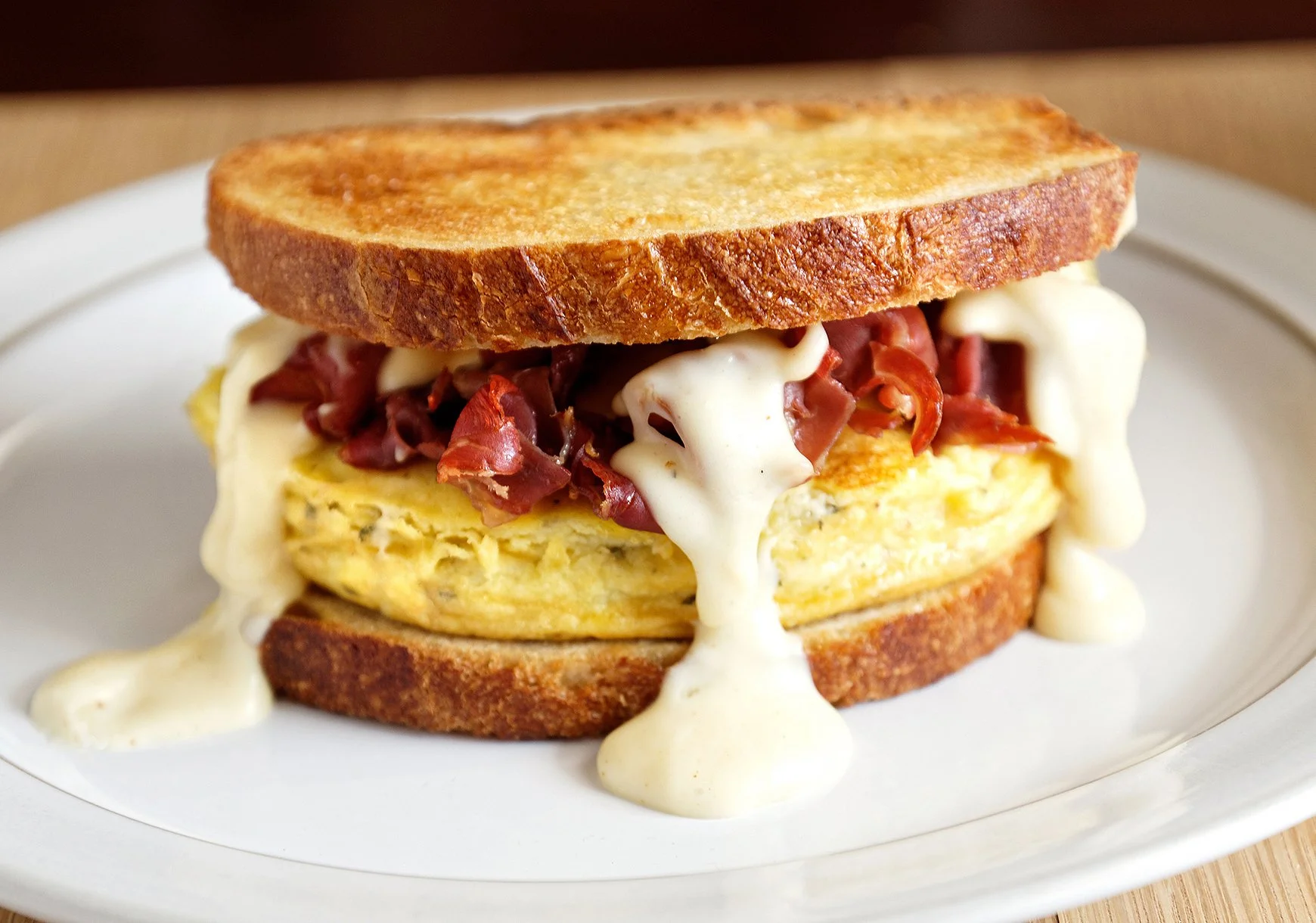  Prosciutto Egg Sandwich  Styling: George S.  
