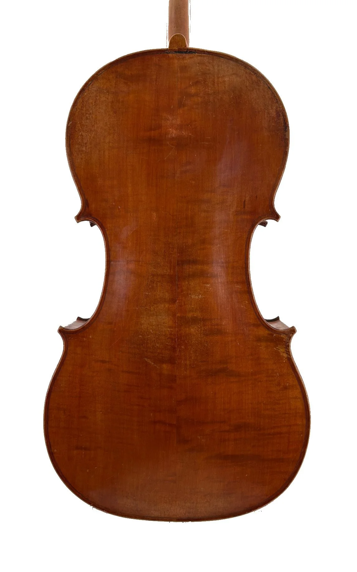 French 1/3 Child's Cello c.1900 - Back