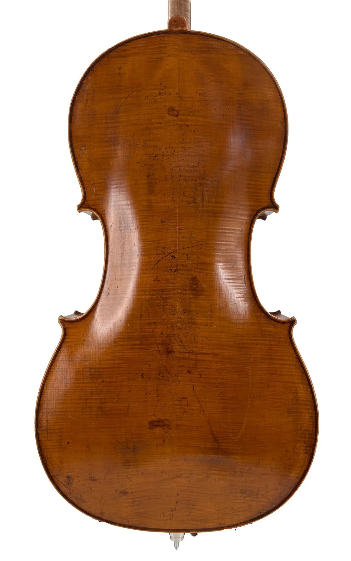 Marknuekirchen Saxon Cello, Germany c.1890 - Back