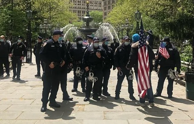 Coronavirus is Above Your Freedom #ReOpenNY