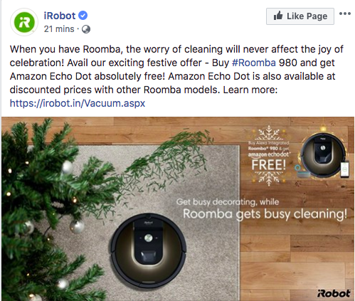 Source: iRobot Facebook Page