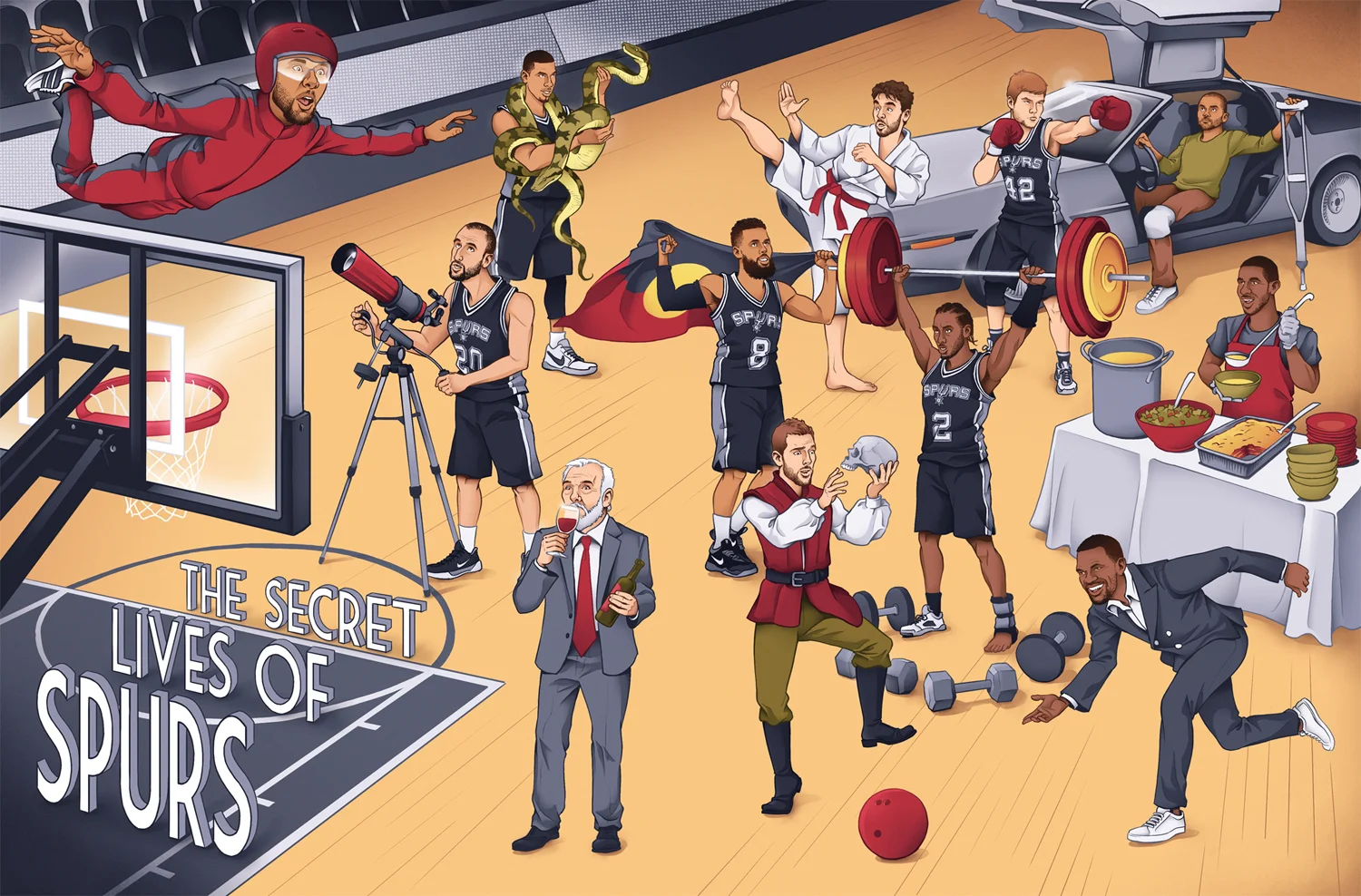 The Secret Lives of Spurs · San Antonio Magazine