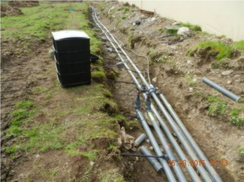 Drip Project Housing Estate - pipework
