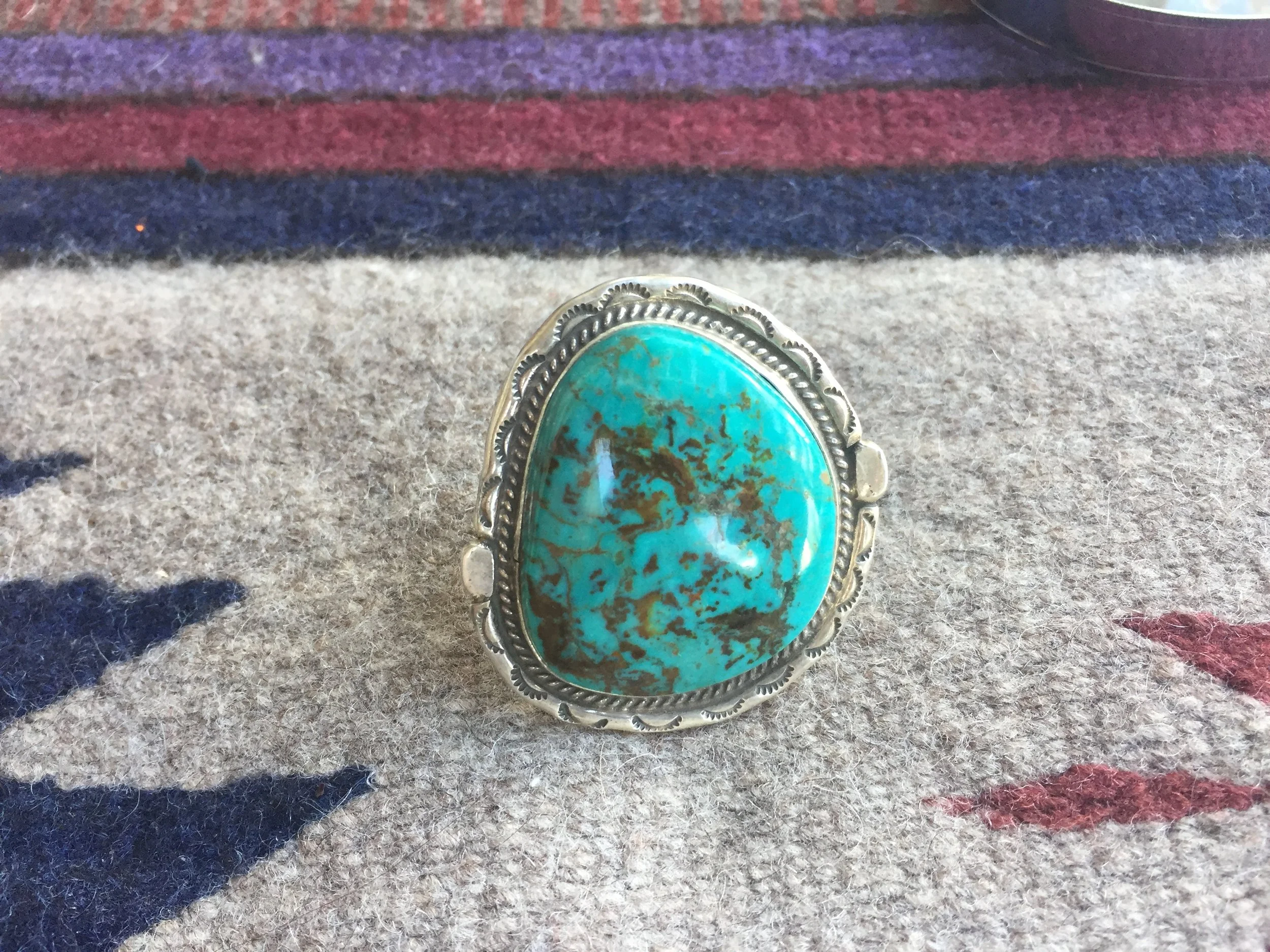 Navajo Turquoise Ring