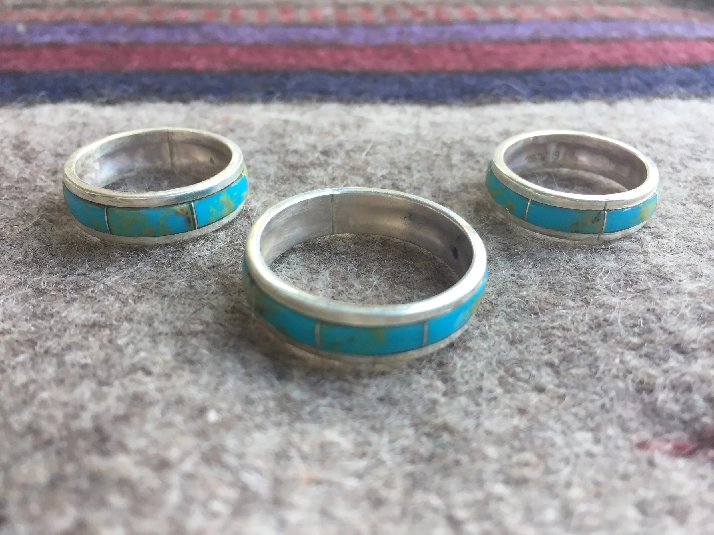 Zuni Turquoise Rings