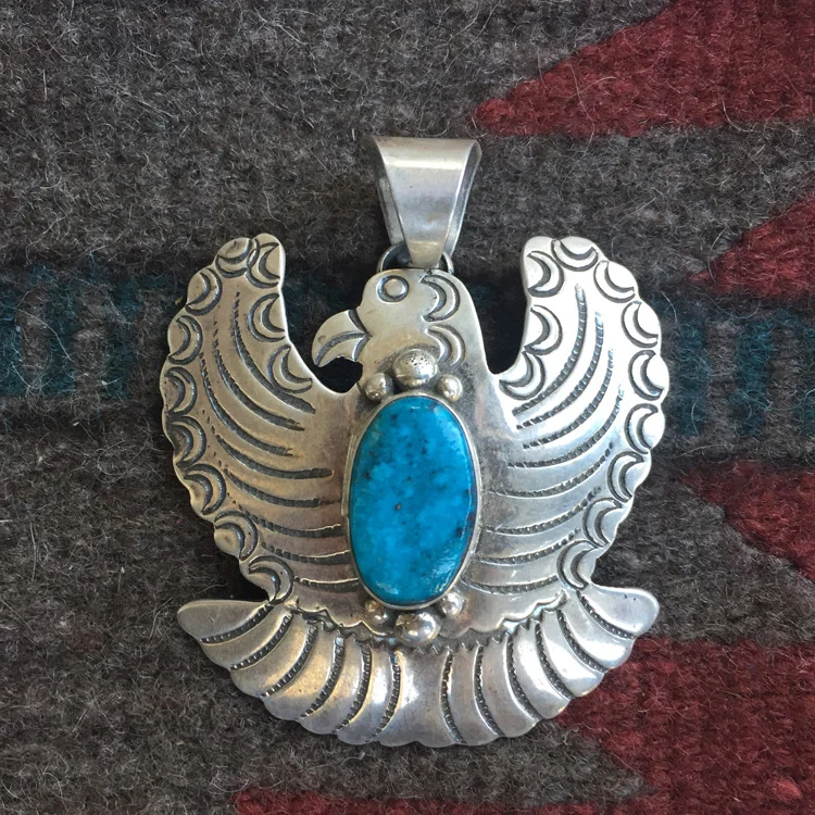 Navajo Thunderbird Pendant