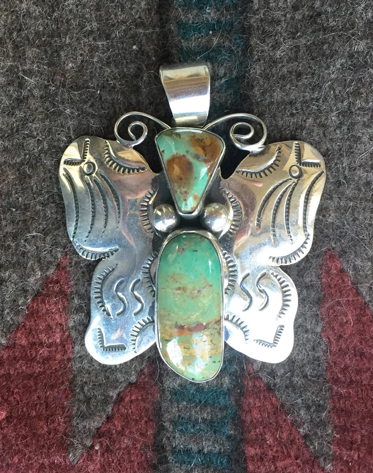 Navajo Butterfly Pendant