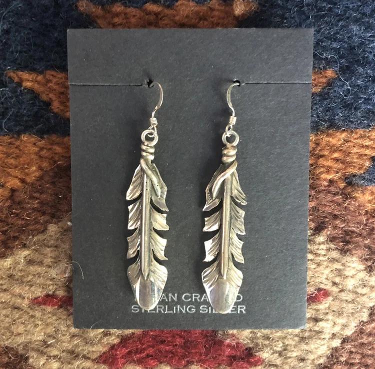 Navajo Sterling Earrings