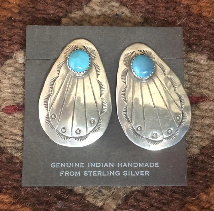 Navajo Pawn Earrings