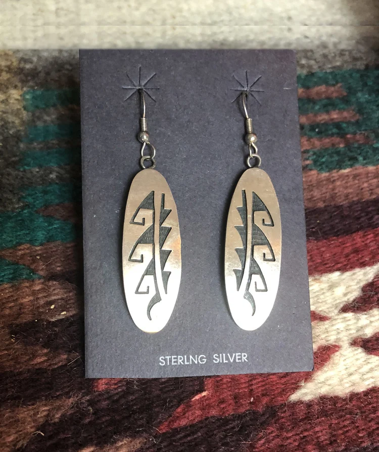 Hopi Sterling Earrings