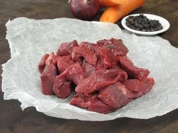Diced Venison, $38/kg or per 100 gram