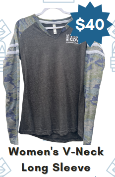 Women's V-Neck Long Sleeve