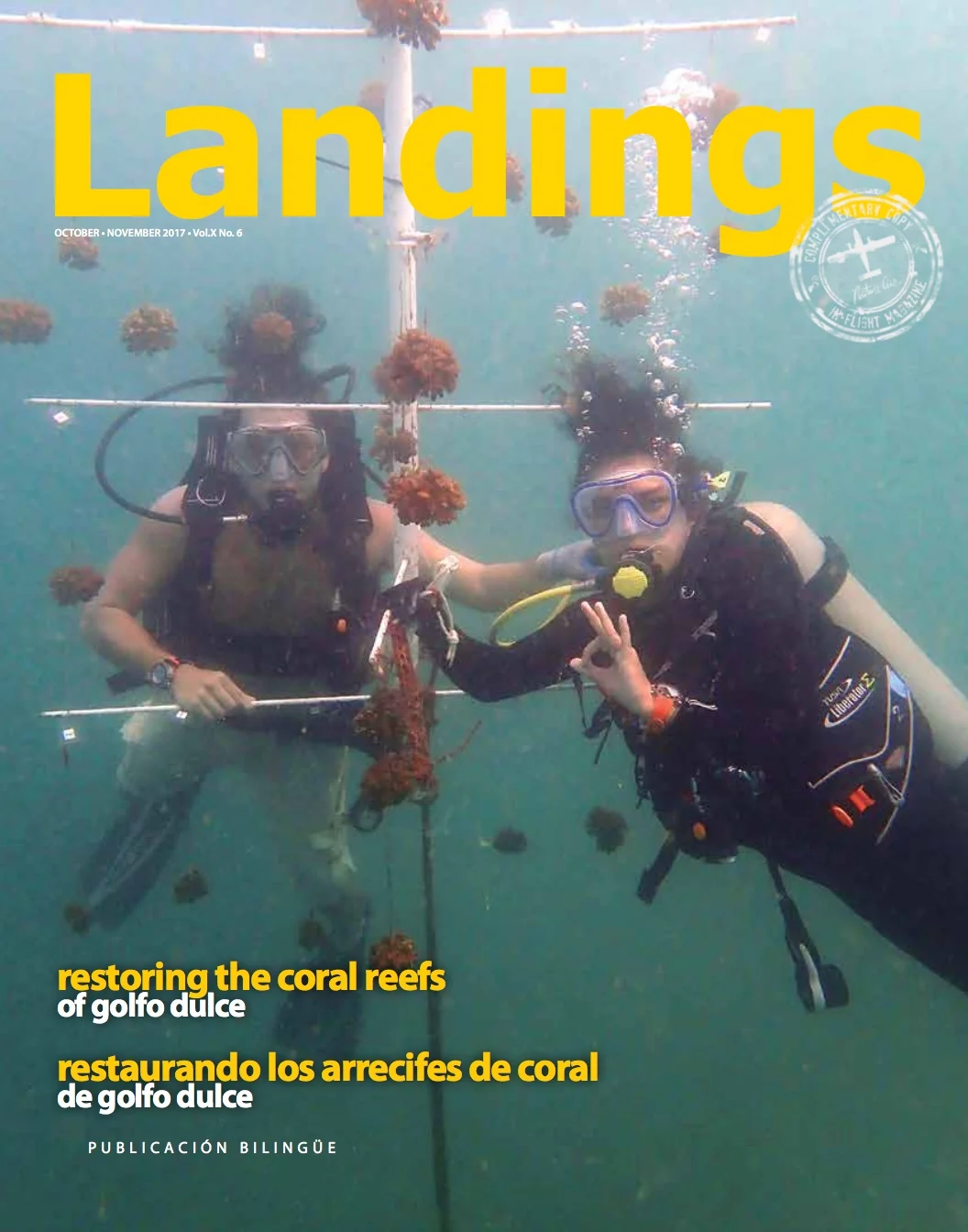 Restaurando los arrecifes de coral de Golfo Dulce