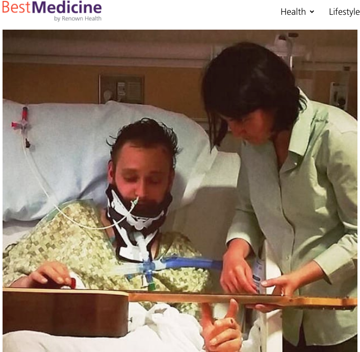 BestMedicine: Music Helps to Heal Hit-and-Run Patient