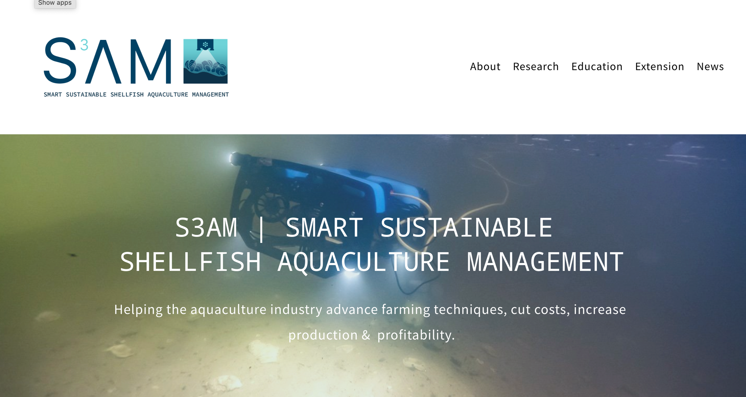 S3AM Aquatic Drone Technology for Aquaculture