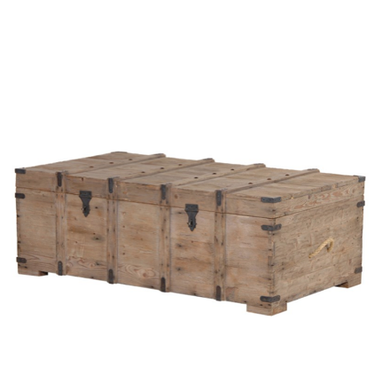 Ehg Prop Colonial Reclaimed Pine Box Coffee Table Colonial Reclaimed Pine Box Coffee Table, Colonial Reclaimed Pine Box Coffee Table
